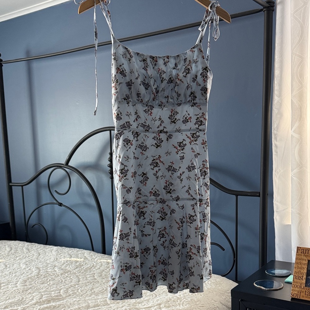 Floral Spaghetti Strap Dress